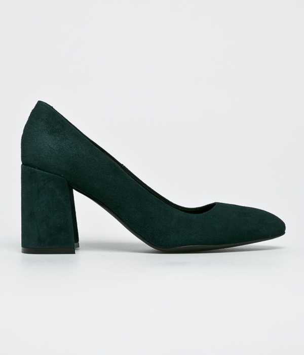 Gino Rossi Női Sarkas cipő barnás- zöld