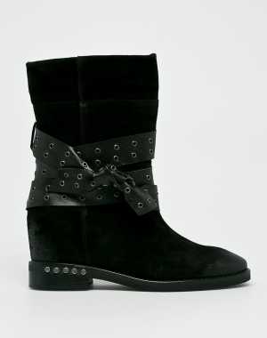Badura Női Magasszárú cipő fekete
