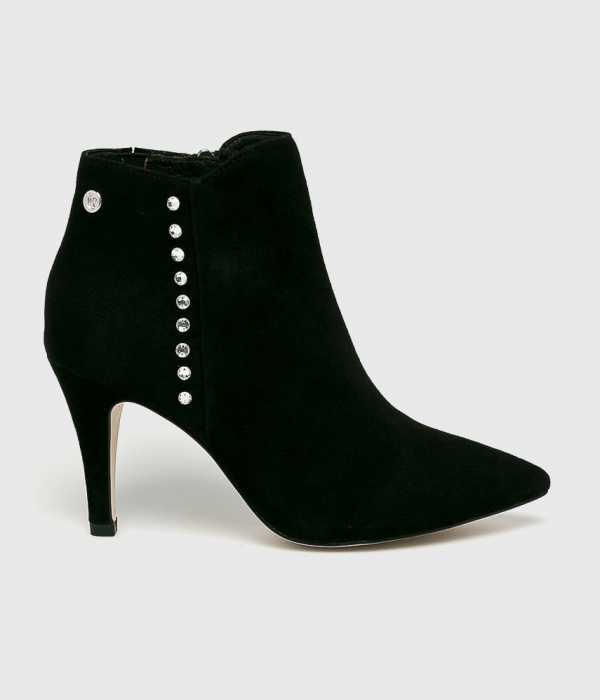 Caprice Női Magasszárú cipő fekete