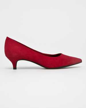 Tamaris Női Sarkas cipő piros