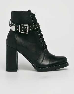 Solo Femme Női Magasszárú cipő fekete