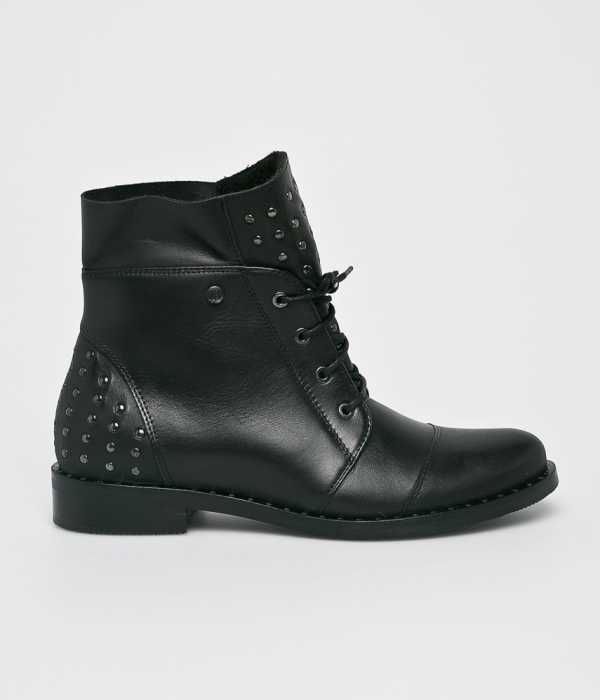 Badura Női Magasszárú cipő fekete