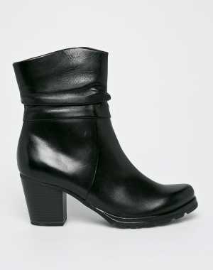 Marco Tozzi Női Magasszárú cipő fekete