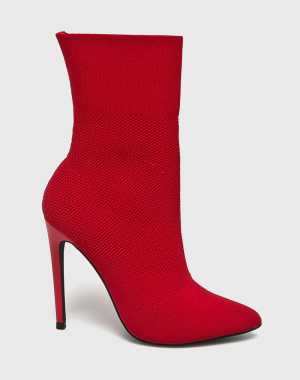 Steve Madden Női Magasszárú cipő Century piros
