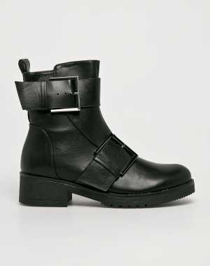 Answear Női Magasszárú cipő Ideal shoes fekete