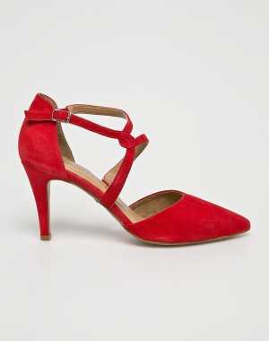 Tamaris Női Tűsarkú cipő piros