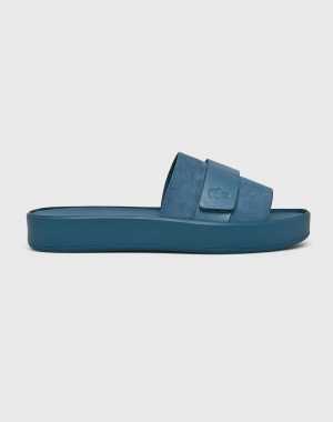 Lacoste Női Papucs cipő kék