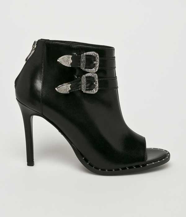 Solo Femme Női Magasszárú cipő fekete
