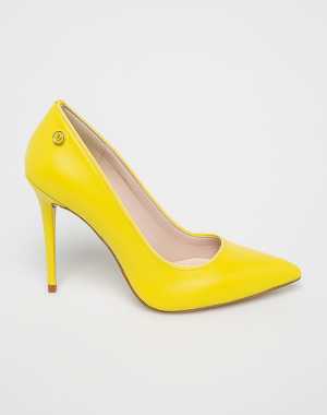 Trussardi Jeans Női Tűsarkú cipő sárga
