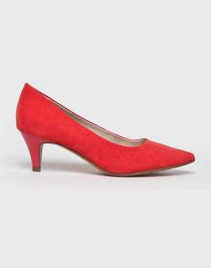 Tamaris Női Sarkas cipő piros