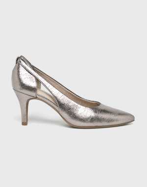 Marco Tozzi Női Tűsarkú cipő ezüst