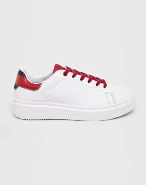 Tommy Hilfiger Férfi Cipő Luxury Corporate Sneaker fehér