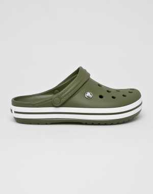 Crocs Férfi Papucs cipő barnás- zöld