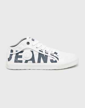 Pepe Jeans Férfi Sportcipő Industry Logo fehér